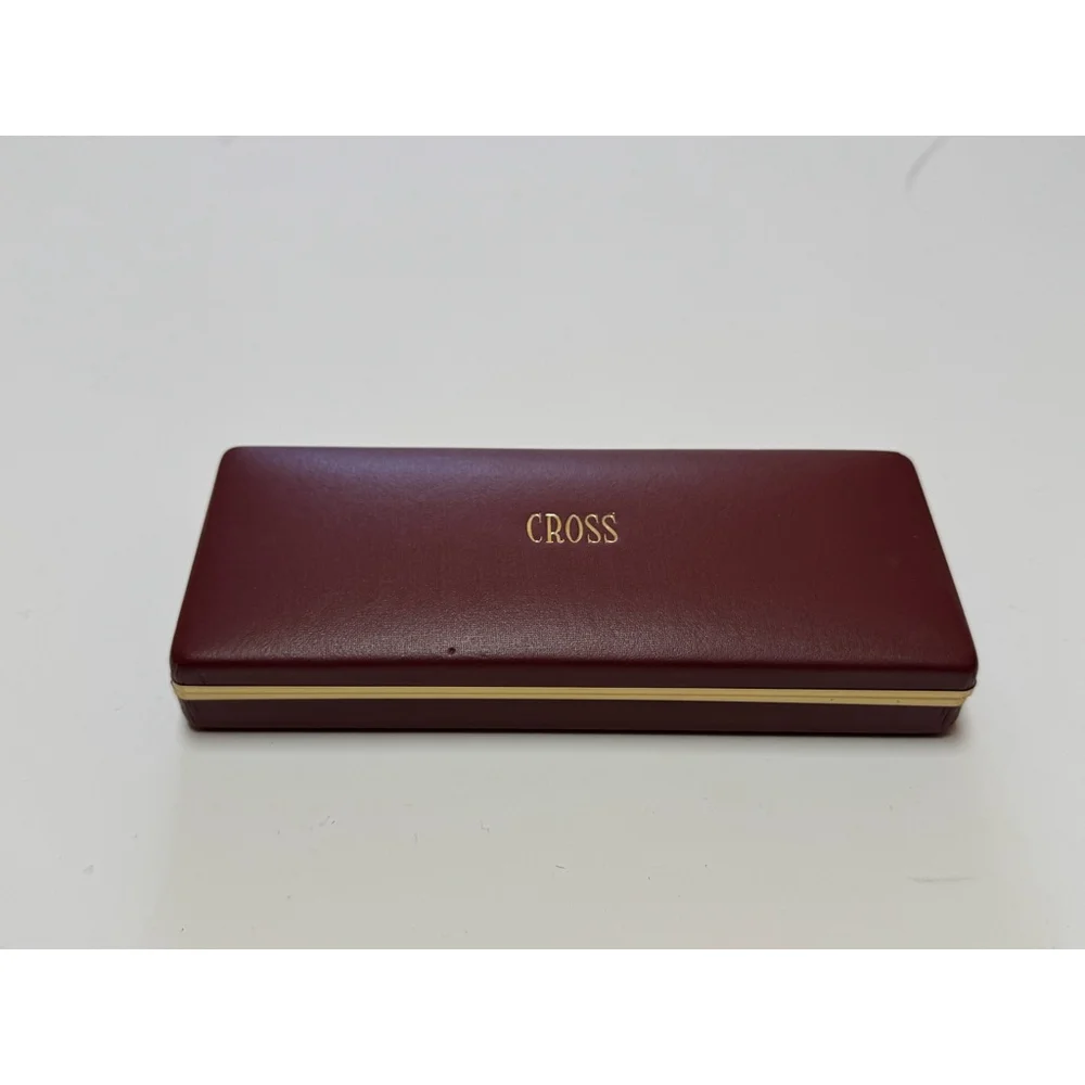 Cross Century Matte Burgundy & Gold Pen 2202 With Pouch NOS